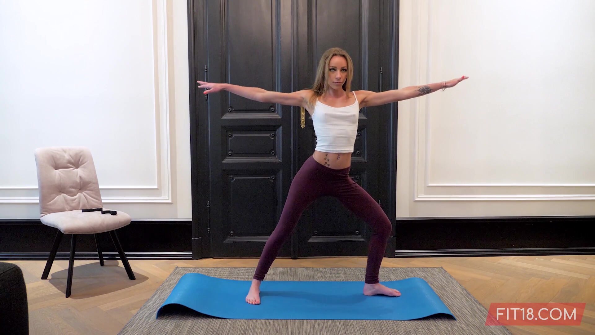 Angel Emily French Yoga Instructor Fucked By Client