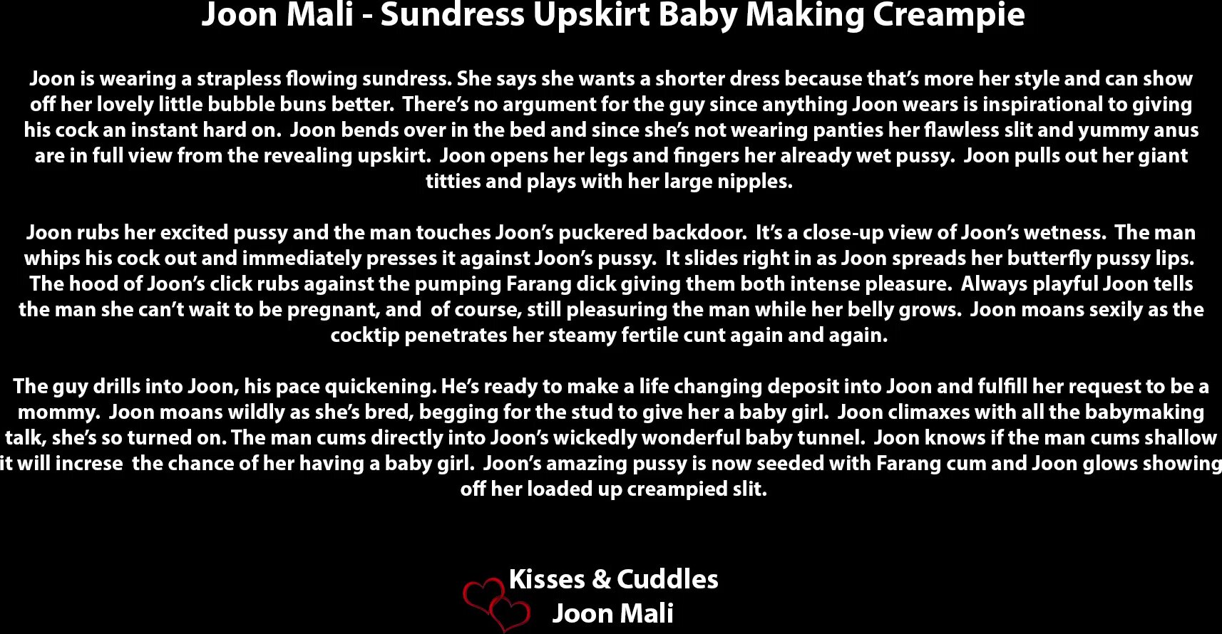 Sundress Upskirt Baby Making Creampie