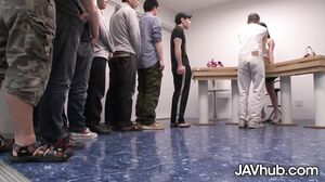 Mio Mikuru Goes For a Gangbang