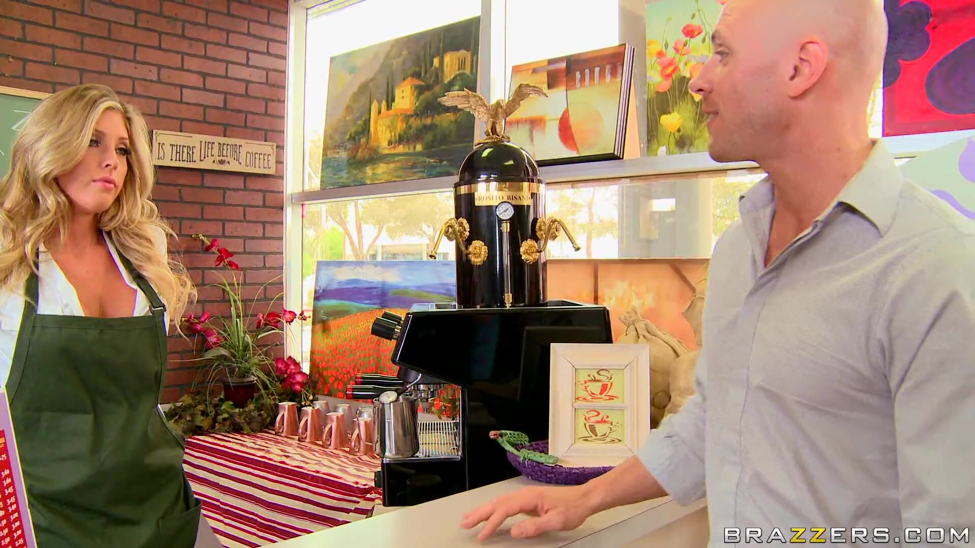 Cup of Ho Video With Johnny Sins, Samantha Saint