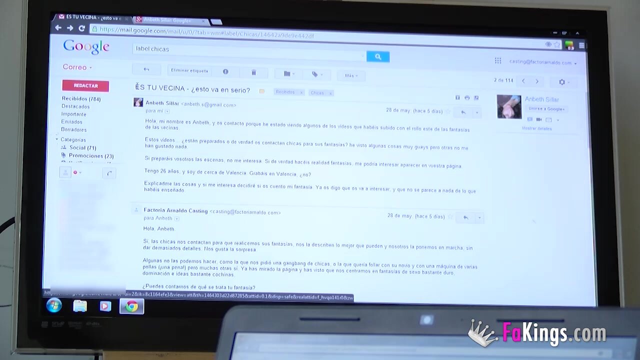 David el moreno Annbeth - Fakings