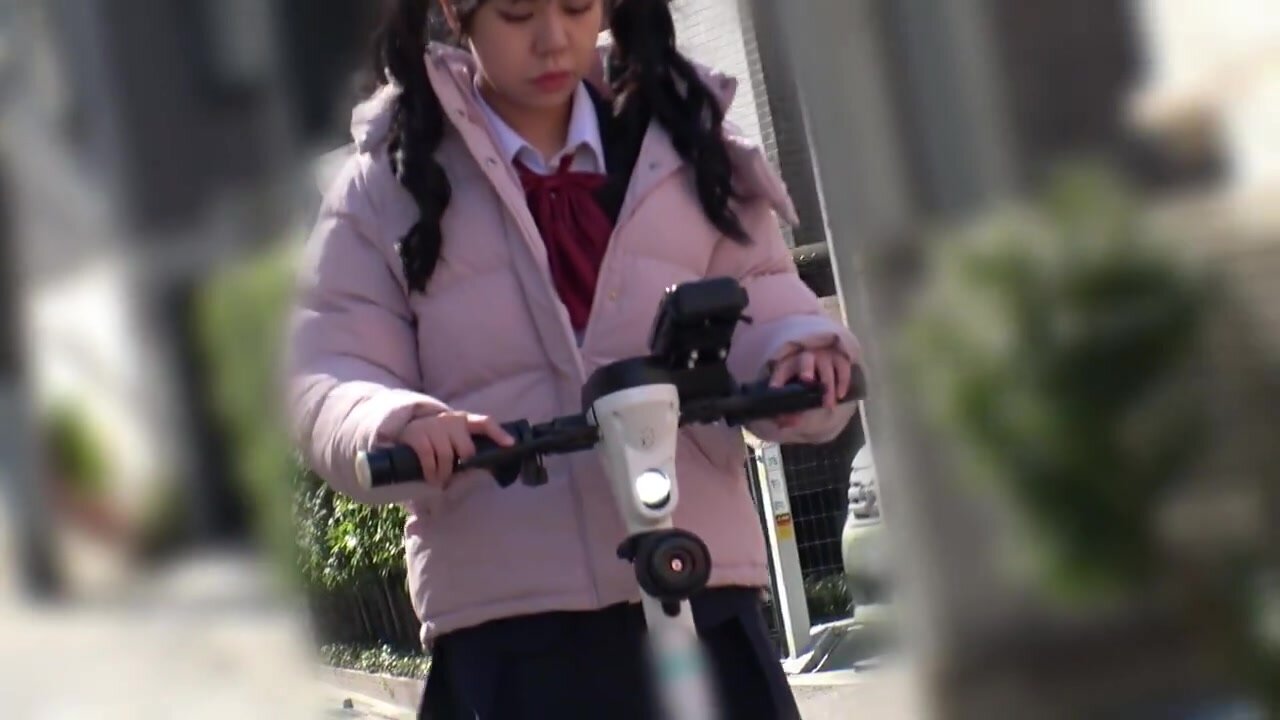 AT-182 A cheeky big-breasted female senior is riding home on an electric scooter. When she entices her truant virgin junior with a big dick, "Come on, put it in!", she ends up having a female orgasm loop!
