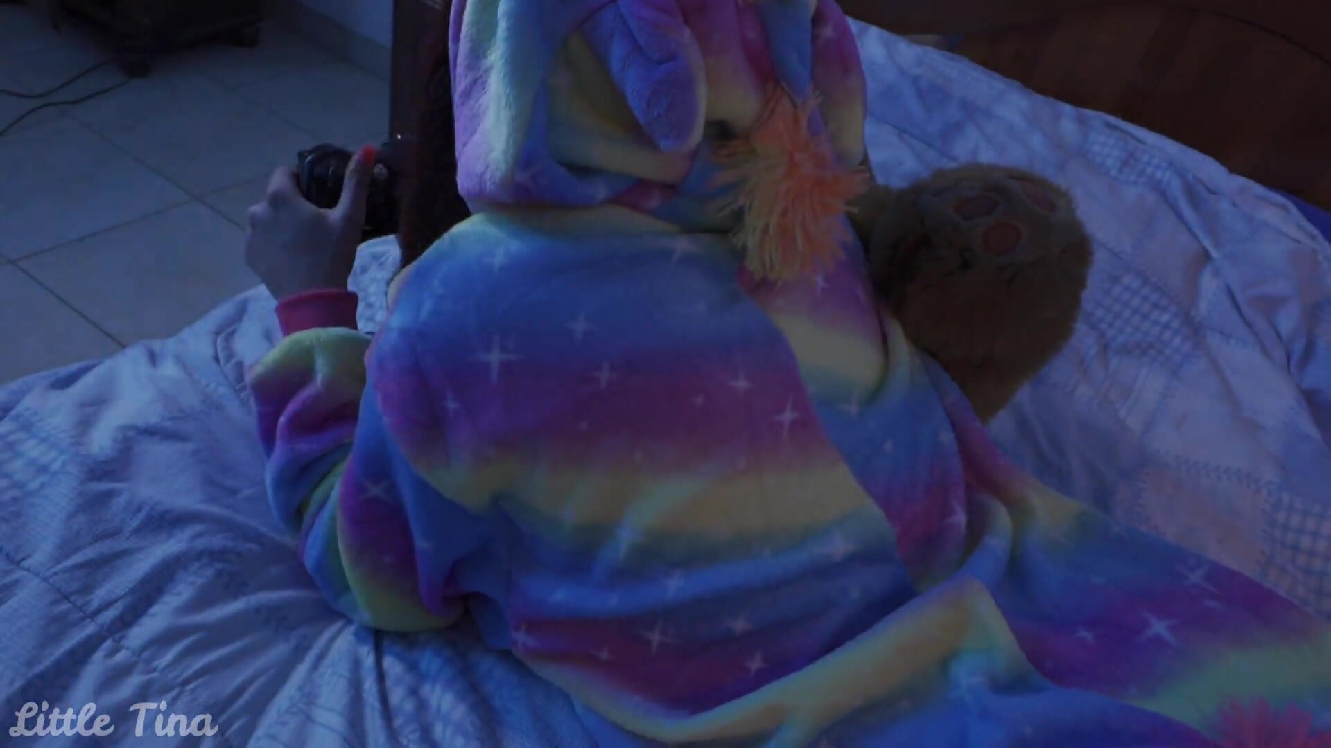 Little Tina - My friend leaves me alone with her brother at the sleepover (he fucks me in the ass) 2