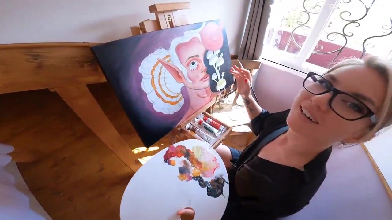 Andre Love - Talented Artist Andre Got Fucked During a Painting Session