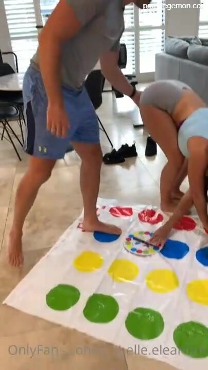 Isabelle Eleanore - Twister Game Threesome