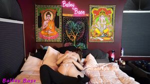 Bailey Base - Voyeur Cam Catches Teen Taking Creampie Inside Her Pussy 2