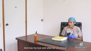 Mariana Martix - Shhh Student Visits Nurse with Hot Pussy - Paolavegamodel & Mariana Martix 2