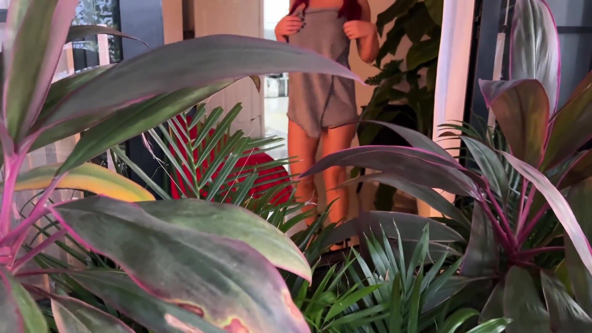 Luna Berg - The Gardener Spies on a Sexy Girl and Fucks her in the Pussy and Cums in her Mouth. POV