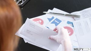 Milfy - Sophia Locke Cock Hungry MILF Gets BBC Spit Roasted