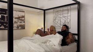 Momma Bombshell Sharing a bed while on vacation with my step son