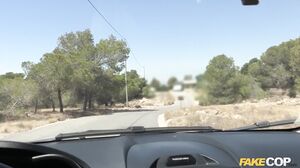 Monty - Spanish Slut Fucks Cop for Gasoline Trip