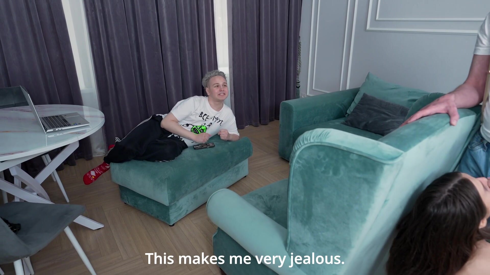 Peter Indigo - Cheating with Daddy! Stepson's Wife Assfucked by Stepdad! (Jane White)