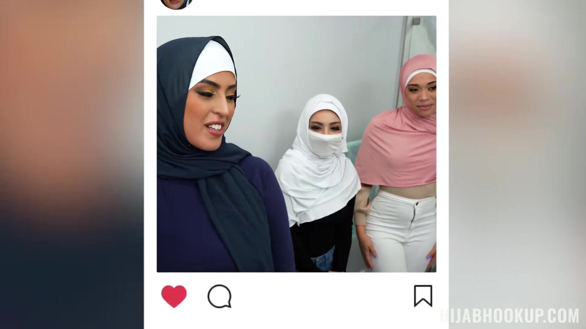 HijabHookup - Sophia Leone, Willow Ryder, Violet Gems - Coming To America