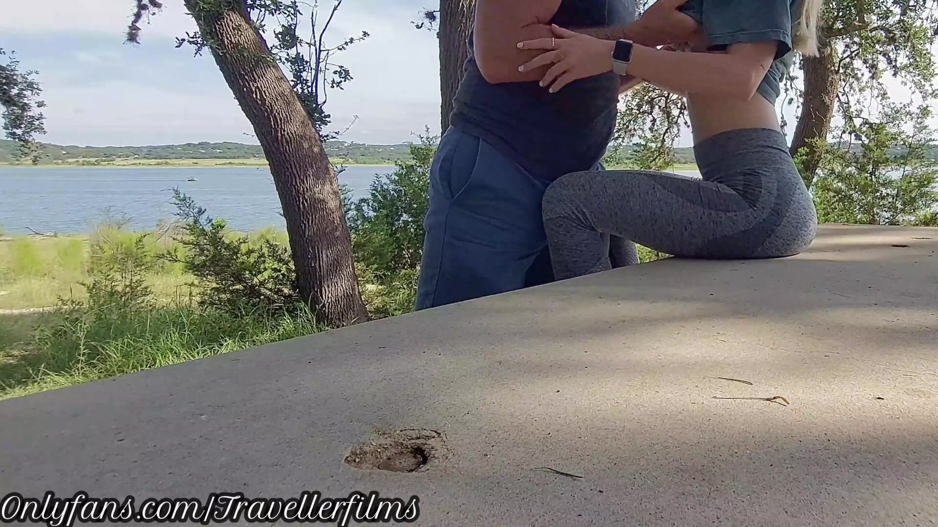 Public Quickie And Creampie At Canyon Lake Texas - Travellerfilms