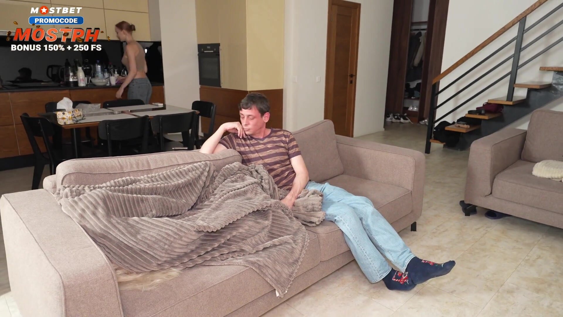 Peter Indigo - Daddy Fucked two blonde Step Sisters (Milka Way & Polly Yangs)