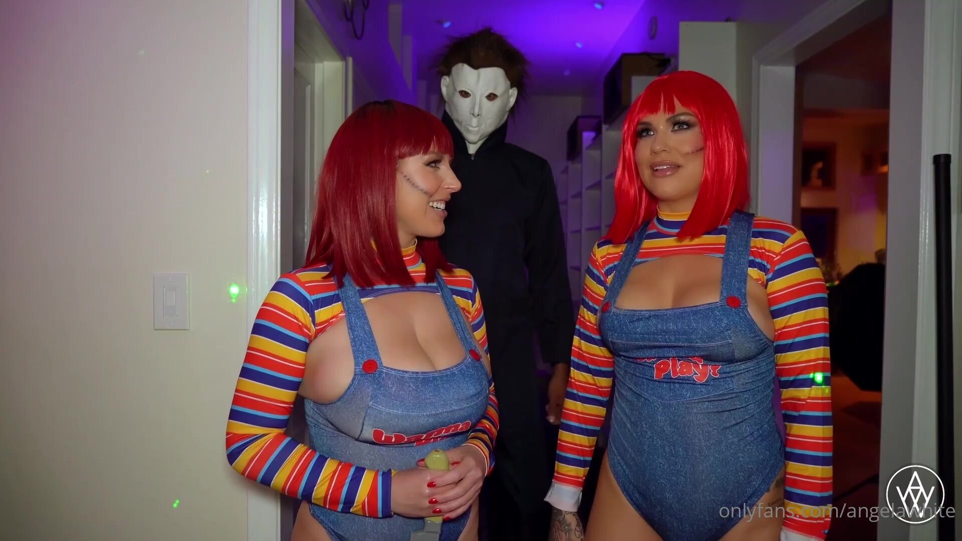 Angela White & Karmen Karma - Dick Or Treat