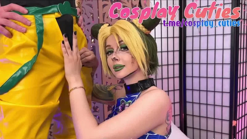 Purple Bitch Jolyne Is So Hungry For a Cock