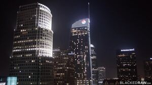 Pristine Edge Hot Blonde In Sexy Lingerie Rides A Black Stallions Cock