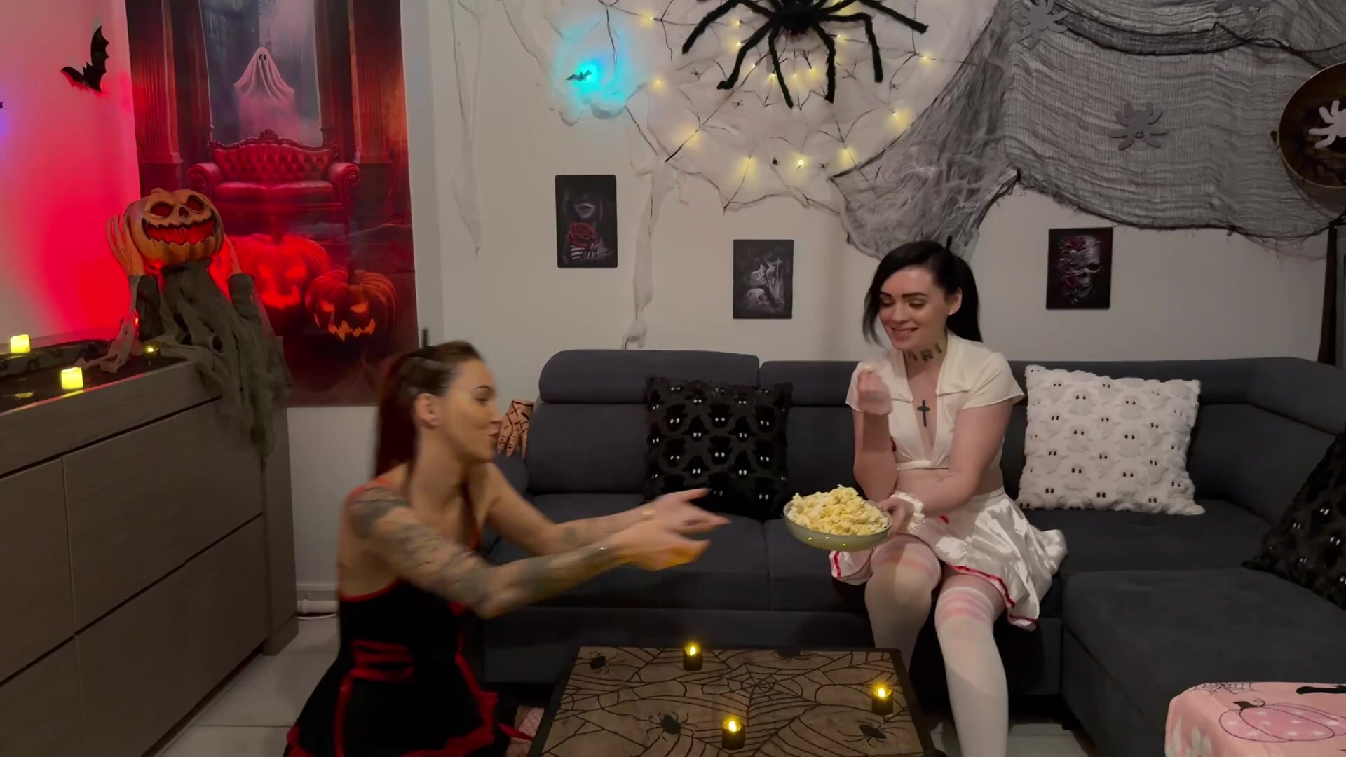 JacquieEtMichelTV - Marinna De Biarritz And Cataleya The Spirit Of Sex Has Invaded Marinna And Cataleya