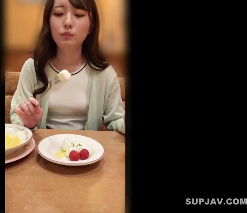 A Top Student With Long Black Hair. Reunited After Several Years Of Graduation, Creampie POV