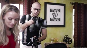 Pristine Edge Gorgeous Blonde Has A Threesome With A Bisexual Couple