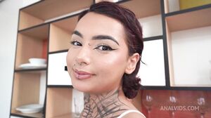 Brazilian Amazonian cutie, Annie Clementina introduced & gets fucked by big black cock (Anal, ATM, 0% pussy, gape, dirty talk, Alt, interview)