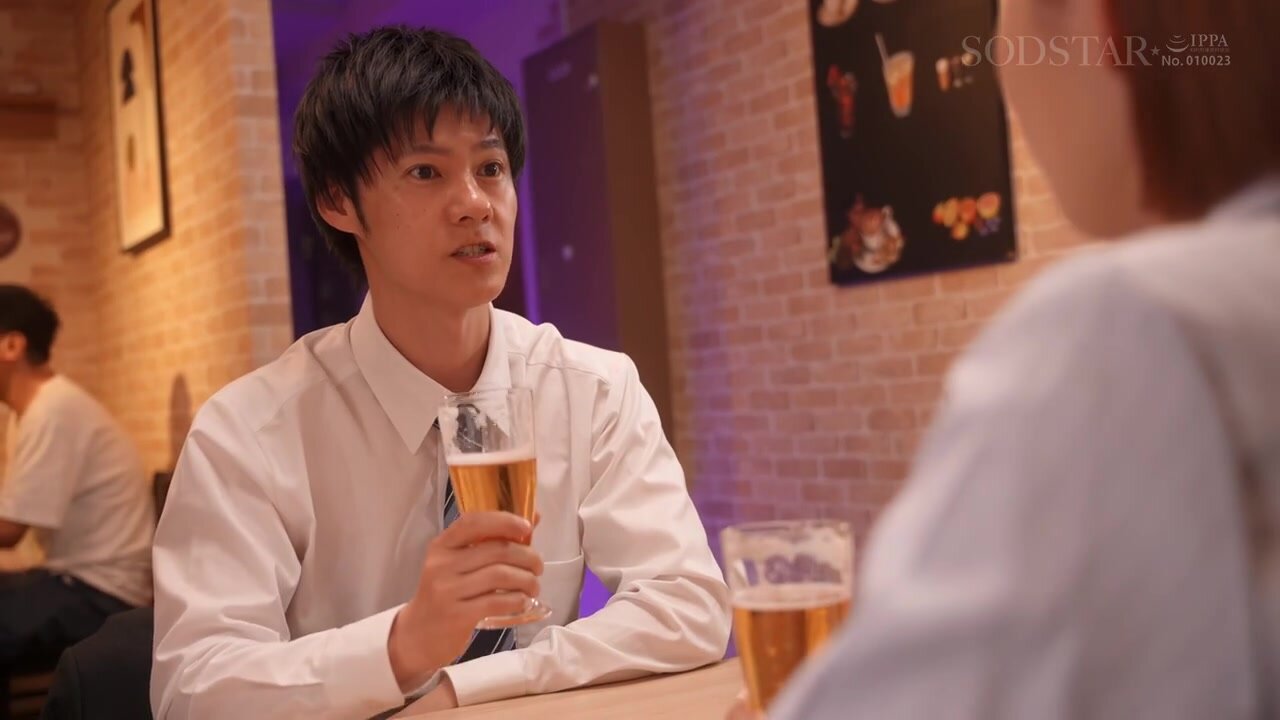 START-450 When I drink, I become a saliva-slurping kissing monster with my coworker. I went to a hotel after the last train... I was unconsciously milked 15 times with creampies until the morning... I woke up with no memory of it... I couldn't go out with