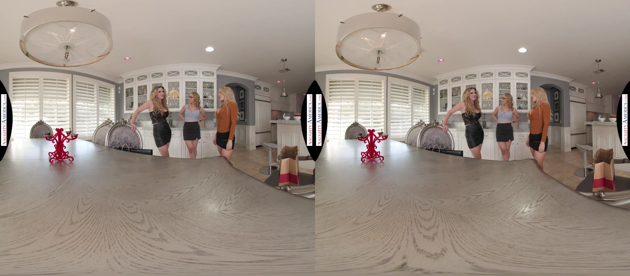 Crystal Clark & Kayla Paige & Sarah Taylor - Naughty America VR