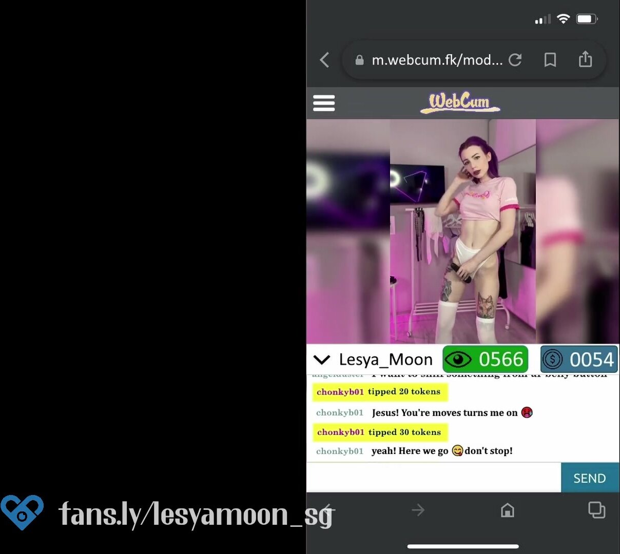 Lesya Moon - My stepbrother fucked me while I'm broadcasting. Sloppy blowjobed his big cock to get a hard fuck.