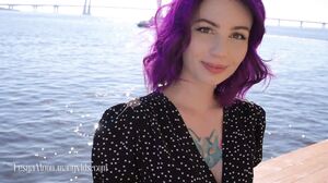 Lesya Moon - OnlyFans model sucked in a cheap hotel for a tip