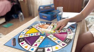 MiYukee - Girlfriend lost at board game and paid with her juicy pussy and slobbery blowjob MiYukee