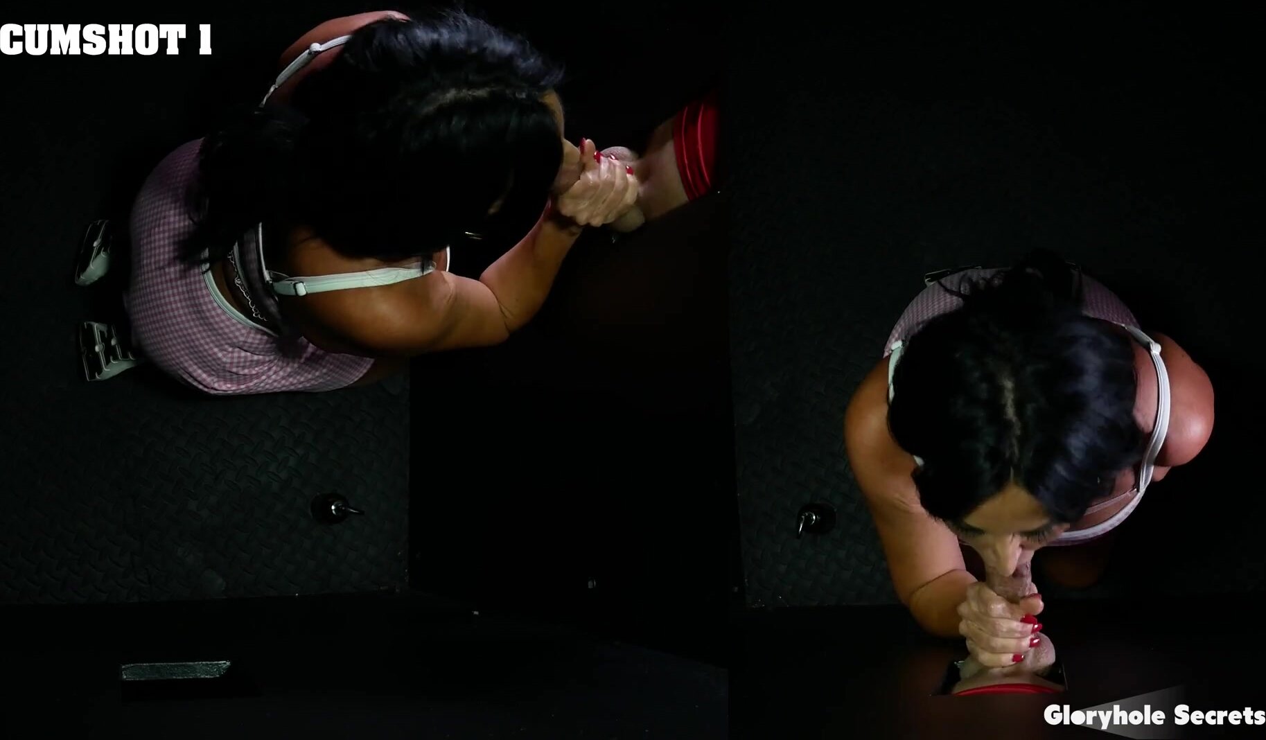 GloryHoleSecrets - Abi James First Glory Hole POV