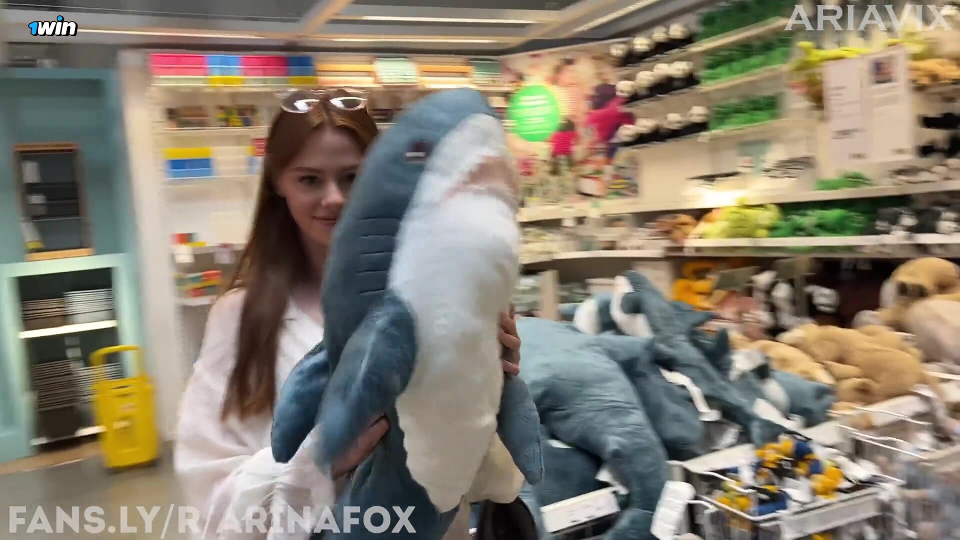 Arina Fox - Walk Through Bedroom Store With Step Sister Ends In Public Sex