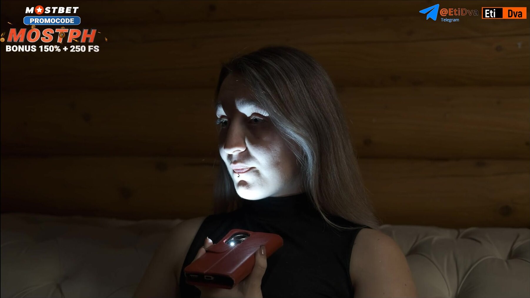 EtiDva - Scream porn parody, maniac fucked me in my wet pink pussy