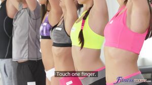 Fit Busty Asian S Lesbian Workout