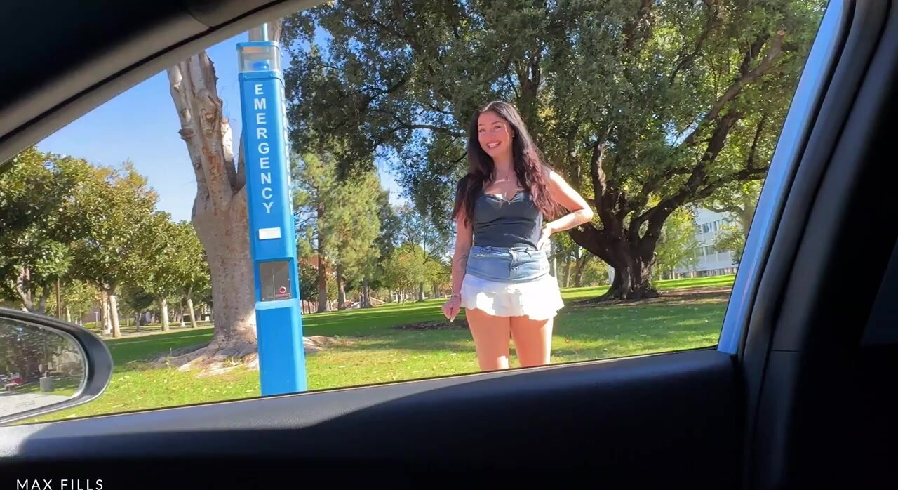 Violet Ray Is Picked Up Off The Street And Fucked In Alleyway