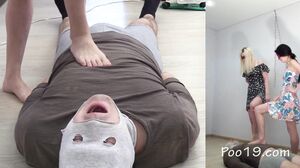 MilanaSmelly - Menstrual cup. Victoria and Christina. Cruel session!