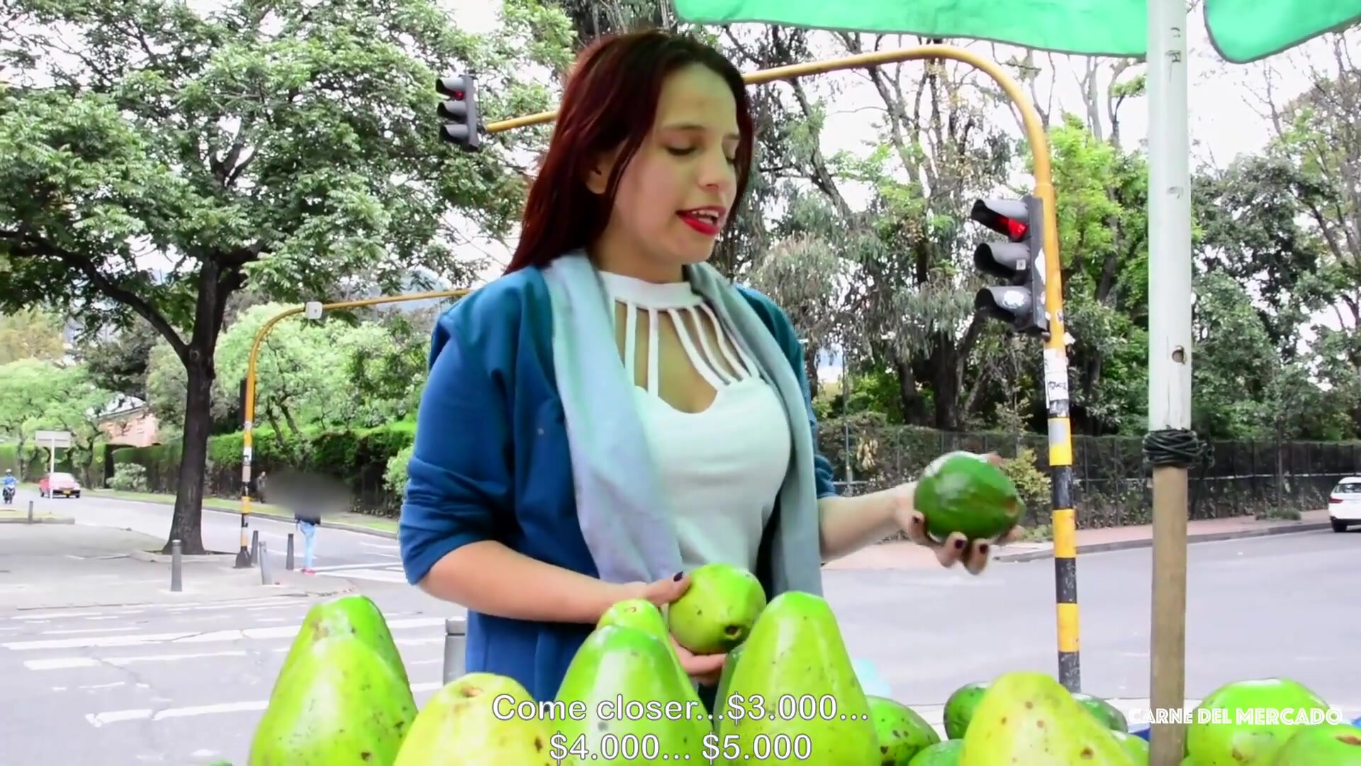 Diana Ramirez Alex Moreno - Sexy Teen Gets Facial In Hot Pickup And Fuck