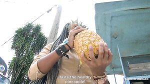 Ana Ebano Pedro Nel - Babe Gets Facial In Hot Pickup And Fuck