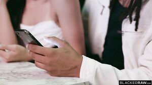 BlackedRaw - Kylie Rocket Tiny Kylie Gets BBC Double Teamed