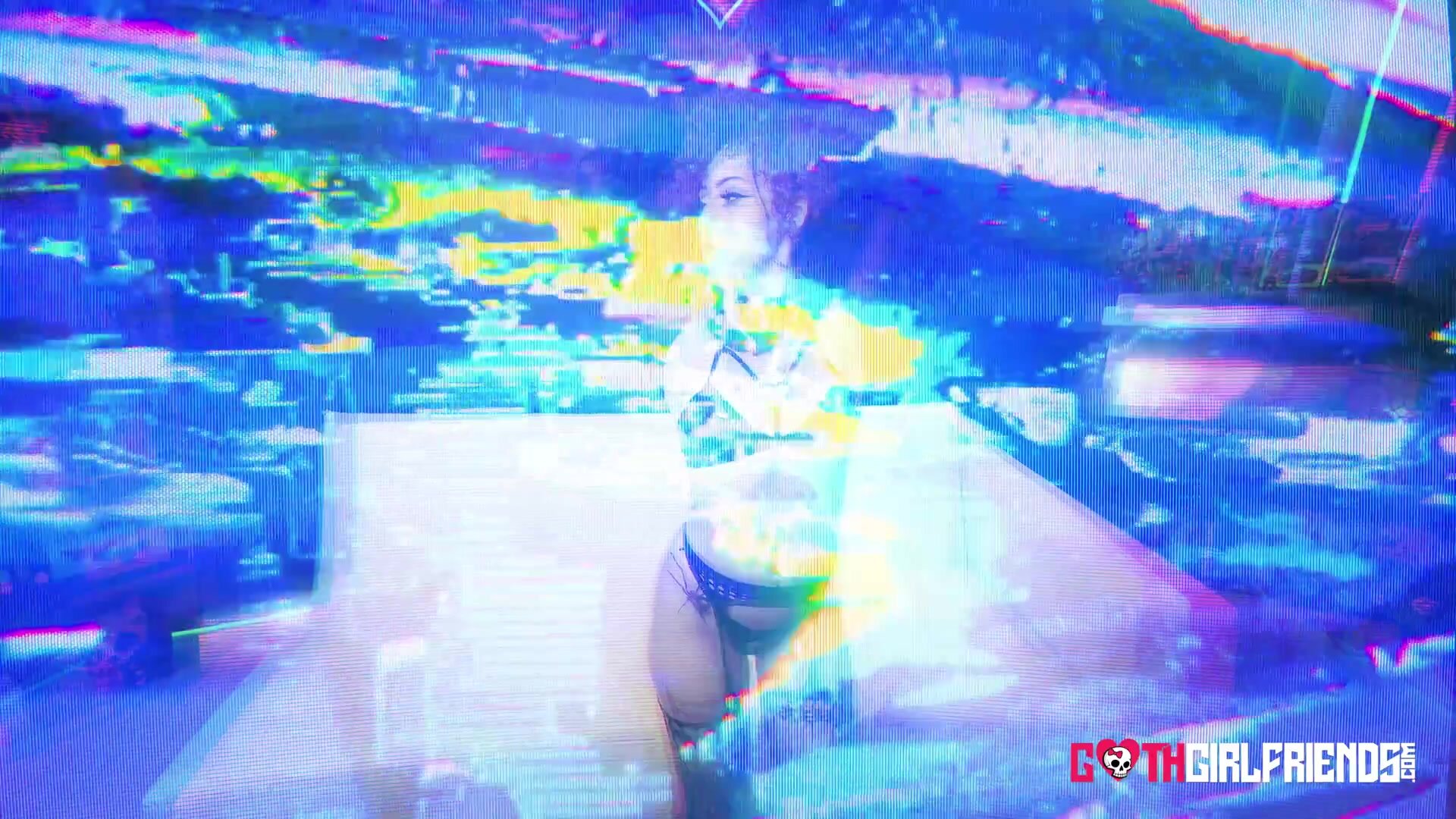 GothGirlfriends - Kira Perez - Moans With Pleasure While Fucking A Stud