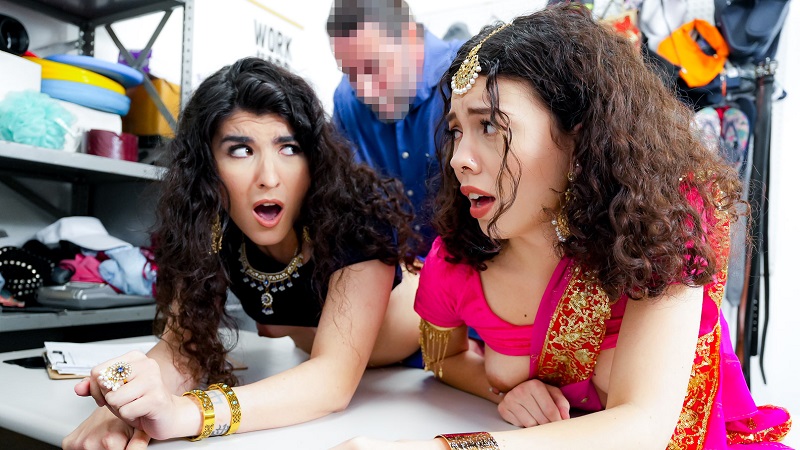 Satine Summers and Nikki Slick caught stealing