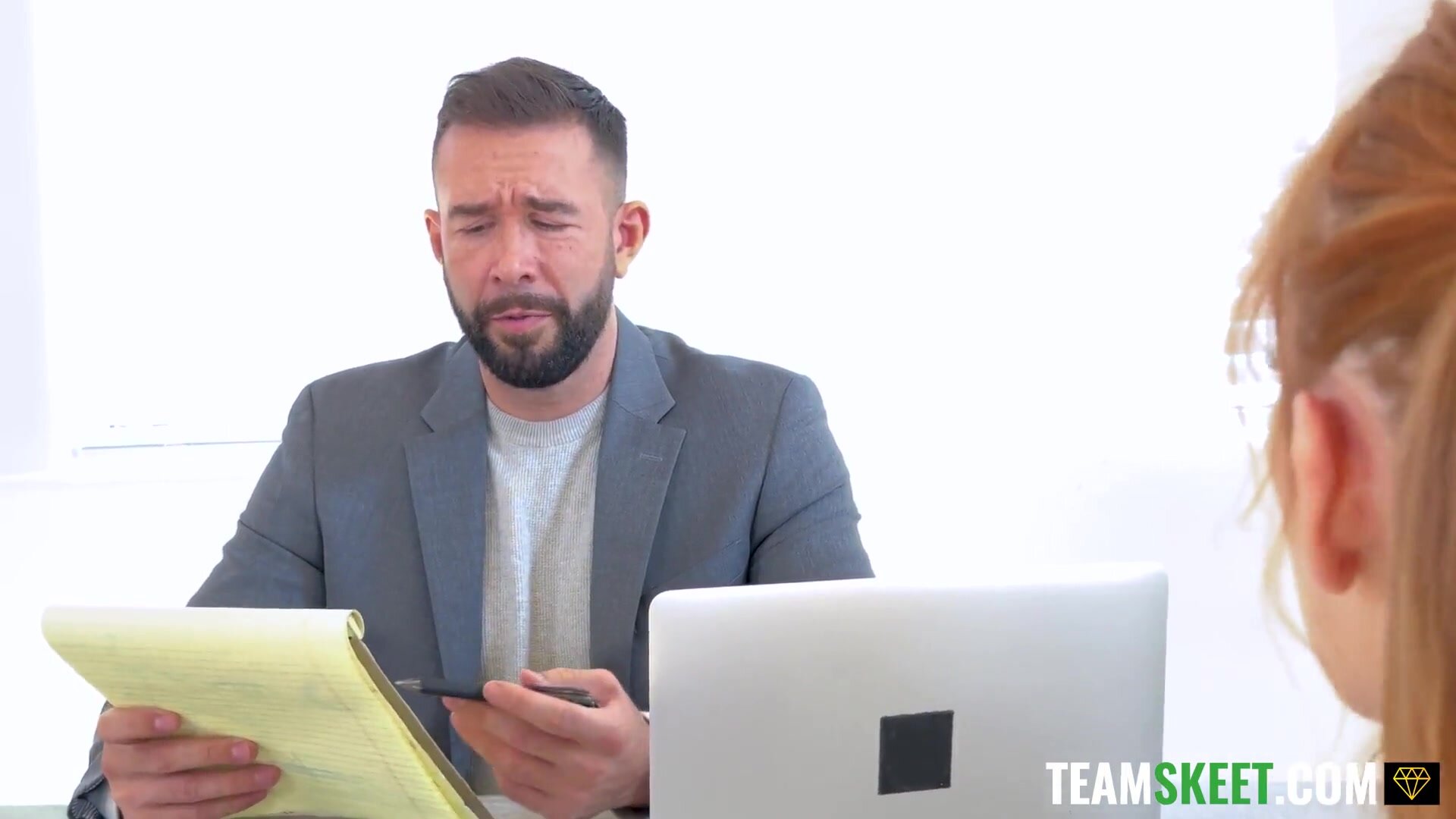 Sophia Locke Madi Collins Hot Redhead Milf And A Young Slutty Cheerleader Have A Threesome With The School Principal In His Home