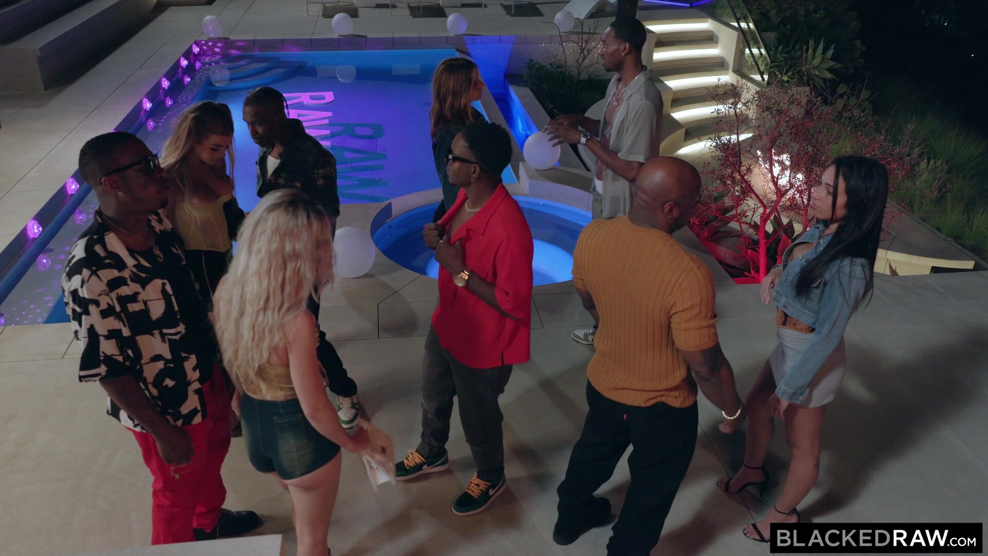 Madi Collins - Tiny Redhead Madi Goes Airtight In First Gangbang