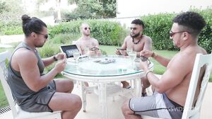 Naughty Brasilians Giih Spanic And Jasminy Villar Get Fucked By 4 Big Studs With Double Anal Penetration 0% Pussy, Showing Her Prolapse [HD Porn]