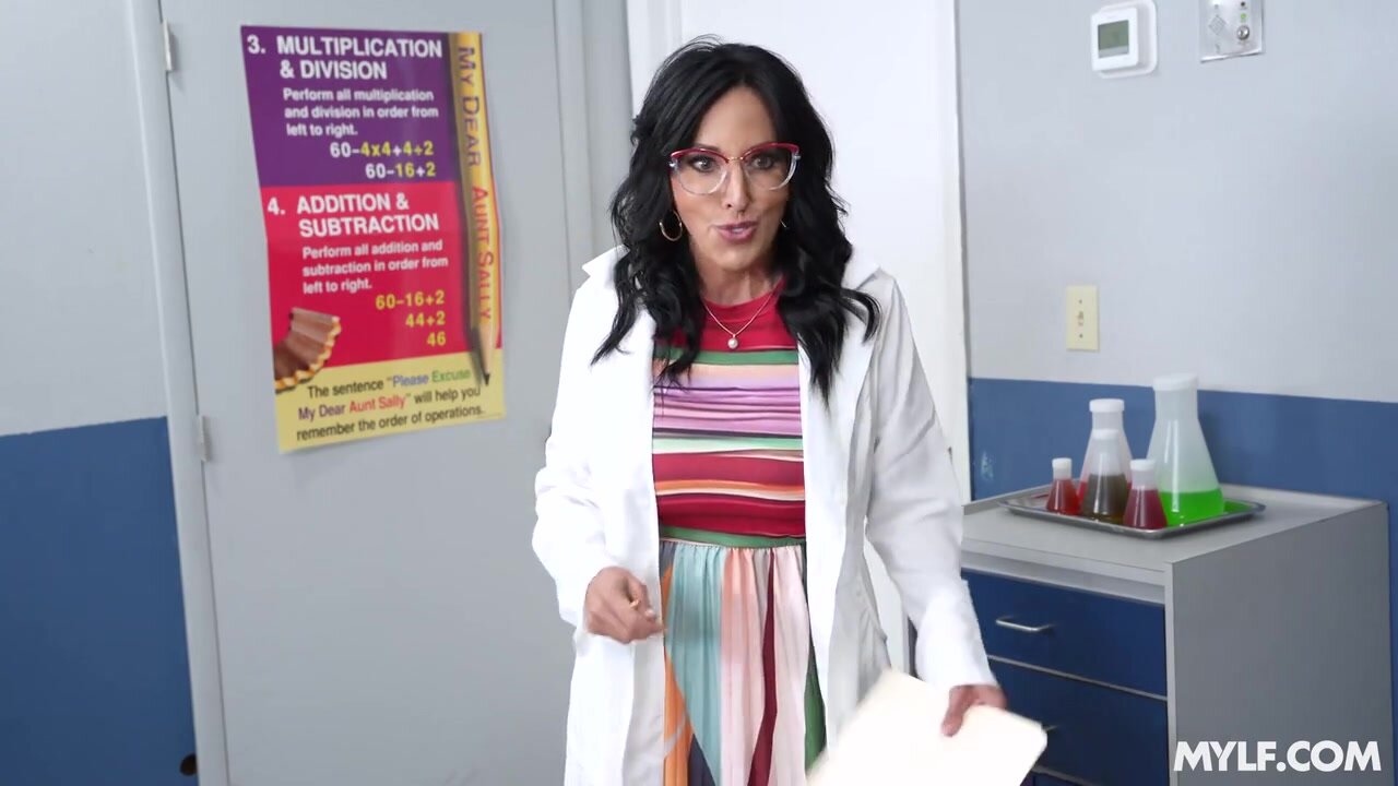 Abi James - Mixing Fluids With The Chemistry Teacher in HD