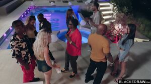 Madi Collins - Tiny Redhead Madi Goes Airtight In First Gangbang in HD