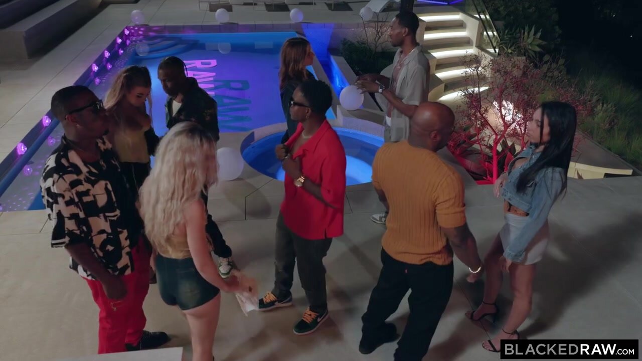 Madi Collins - Tiny Redhead Madi Goes Airtight In First Gangbang in HD