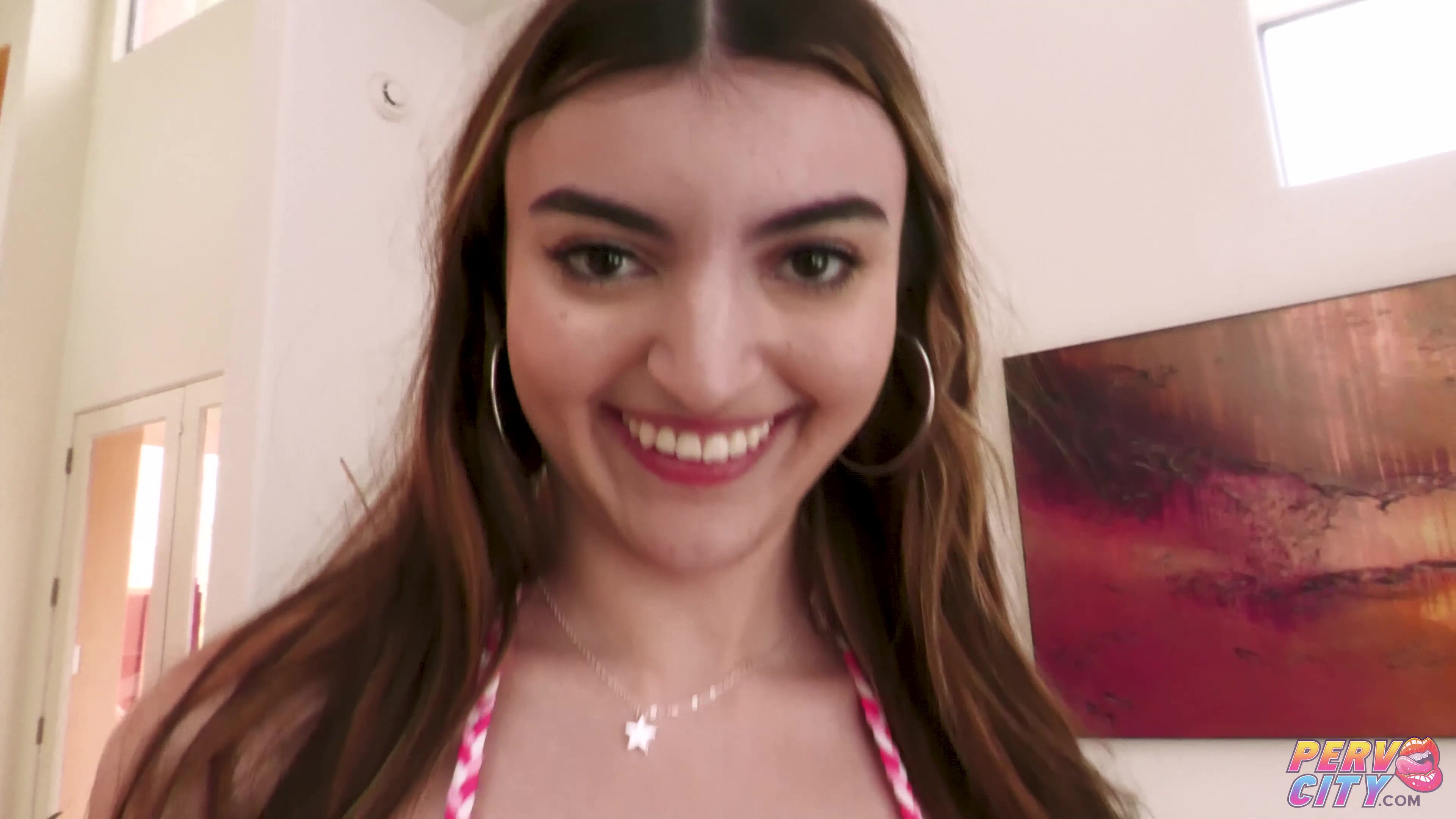 Petite Brunette Julia James Gets Anal Fucked and Creampied By BBC in 4k