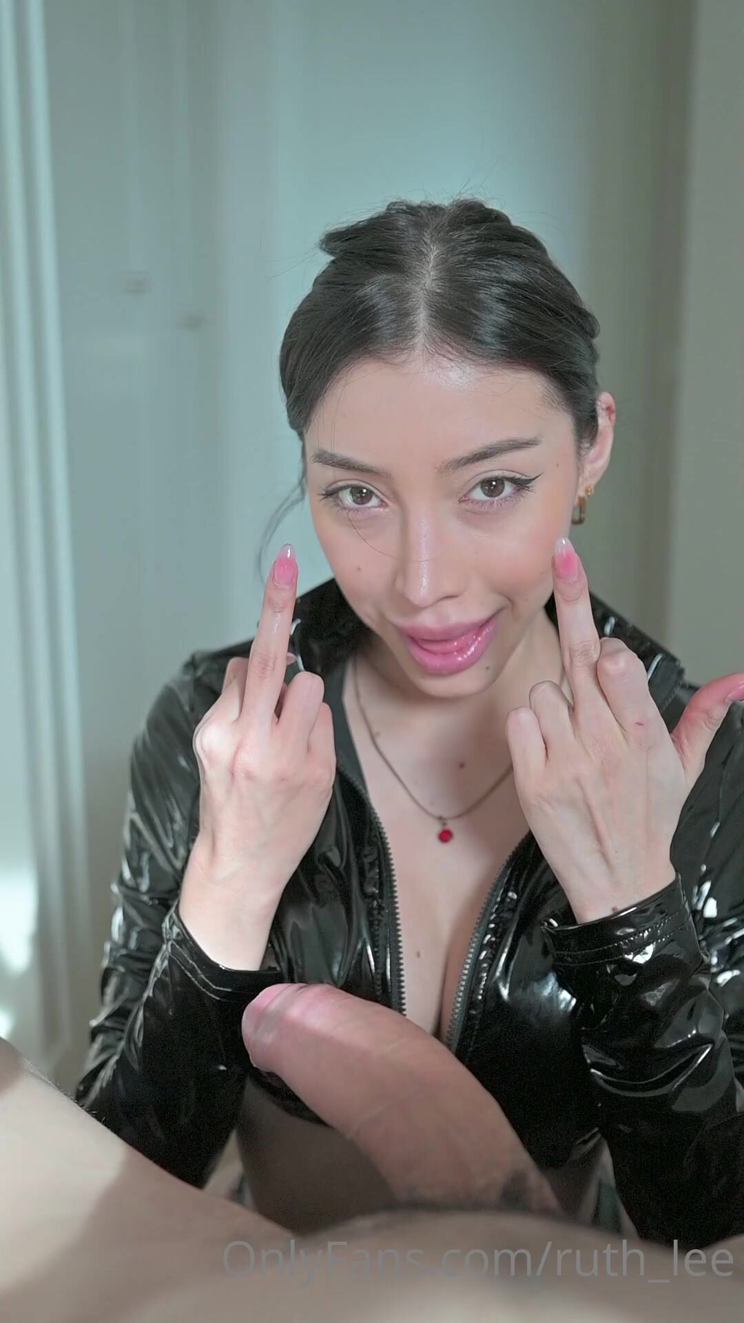 Ruth Lee - Latex Blow & Titfuck Attempt